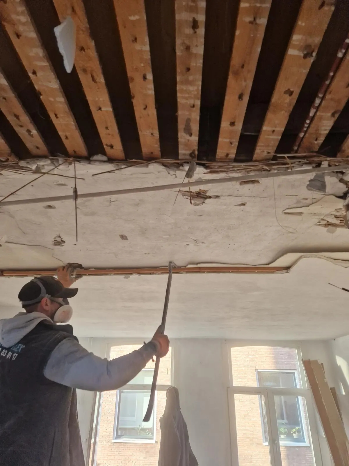 Plafond verwijderen